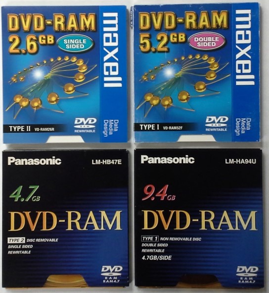 Dvd Ram Disks Or Random Access Memory Erasable Dvds Dvd Ram Disks Or Random Access Memory Erasable Dvds