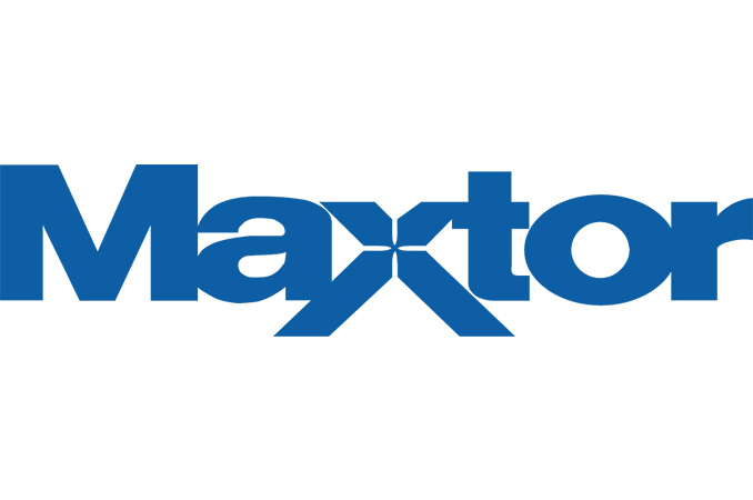 Maxtor hard drives company logo