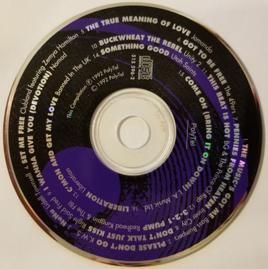 An audio CD such as this one is an example of a replicated disc, one that is produced in high volume and distributed widely.