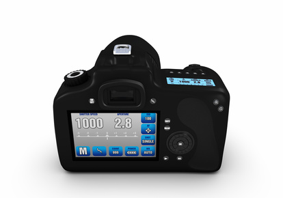 A digital SLR camera for taking quality digital photographs.