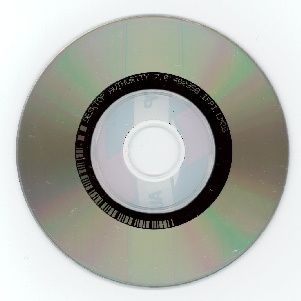 An 8 cm mini CD ROM used for promotion and advertising.